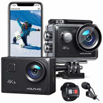 WOLFANG GA300 Action Camera 4K 60FPS 24MP Waterproof 40M Underwater Camera