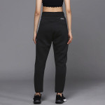 Women Black Solid Z.N.E. Sports Sustainable Track Pants